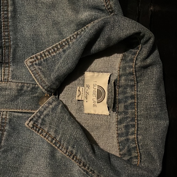 Jean Jacket, Size Large fits like a Medium - Picture 2 of 3